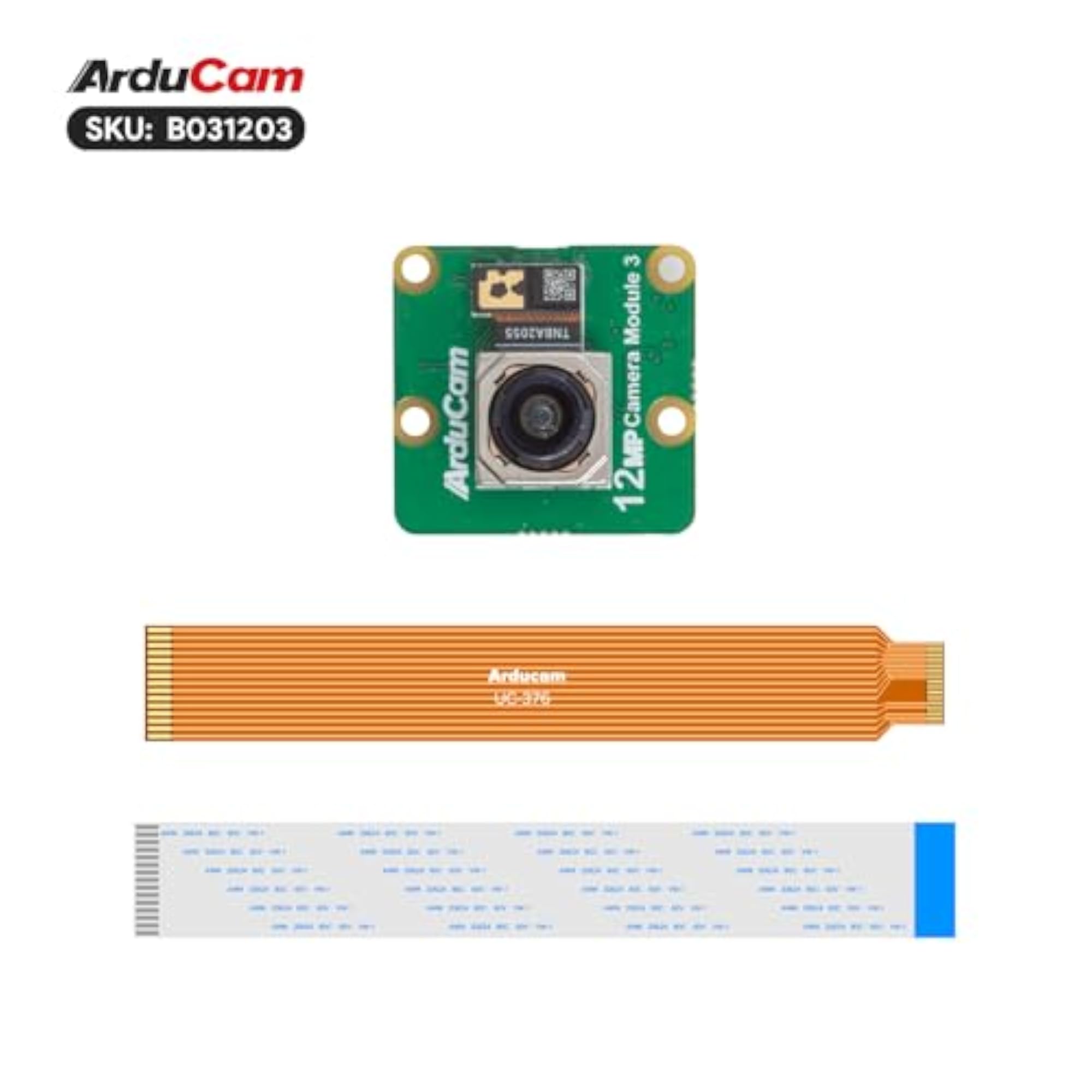 Raspberry Pi Camera Module 3, 12MP IMX708 Wide Angle