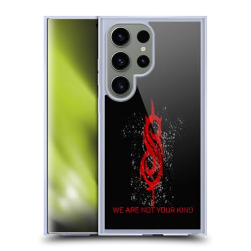 Coque Slipknot Samsung Galaxy S24 Ultra MagSafe Évitez Rayures Housse Antichoc Slipknot Rouge Gel