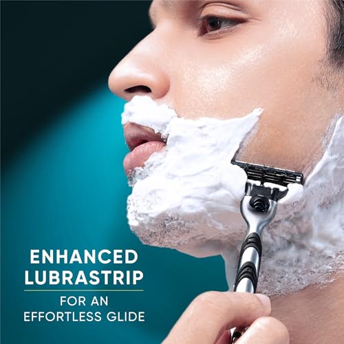 Gillette Mach 3 Manual Shaving Razor Blades - 2S Pack (Cartridge), Men - Image 7