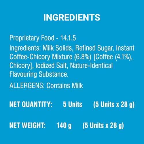 Image of Tata Coffee All-in-1 Caramel Flavour, Cold Coffee Premix, 140g