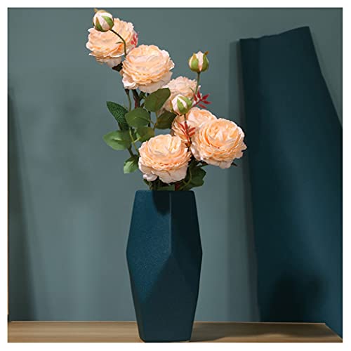 Bouquet de fleurs rose artificielle en soie pour composition florale et decoration table maison