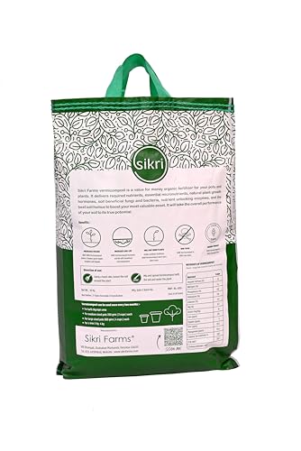 Image of SIKRI VERMICOMPOST 10KG - ORGANIC FERTILIZER /MANURE