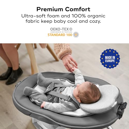 Image of Babymoov Lovenest Organic Baby Infant Cushion, Pediatrician Designed Versatile, Comfortable, Machine-Washable Head and Neck Support (Made in Europe), Baby Registry Must Have