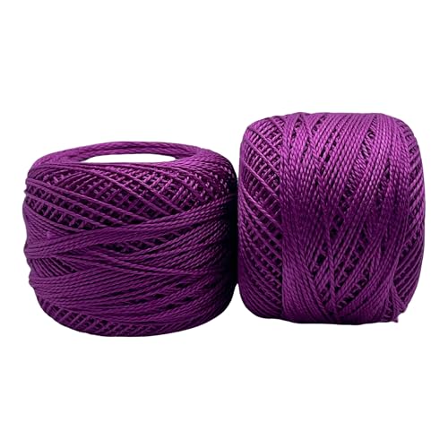 Image of Anchor Knitting Pearl Cotton Fast Colour Thread Yarn - Mercer Pearl Cotton 10gm Yarn (Thickness 1 mm) (Pack of 1 (089)
