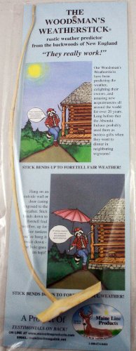 Weather Forecasting Woodsman's Weatherstick