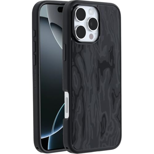 Image of OtterBox iPhone 16 Pro Max Symmetry Series Case - Spruce Bark - Ultra-Thin, Sleek iPhone Case, Protective iPhone Case with Smooth Woodgrain Design