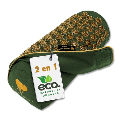 Coussin acupression chauffant sarrasin pour relaxation ergonomique
