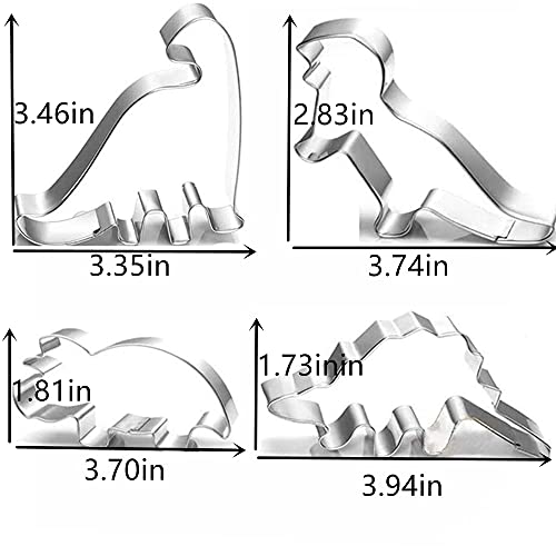 Dinosaur Cookie Cutter Set 10 Piece Dinosaur Footprint,Dinosaur Eggs,Brontosaurus,Camarasaurus,Stegosaurus,Triceratops Dinosaurs Mold For Kids Dinosaur Birthday Party Cakes,Biscuits And Sandwiches. #TOP5
