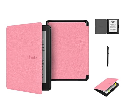 6 �C���` Kindle Paperwhite �� 10 ���� (2018 �N�����[�X�A���f�� PQ94WIF) �p�P�[�X - �����X���[�v/�E�F�C�N����у^�b�` �X�N���[�� �y���t��