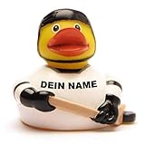 Bearbeitungszeit 5-7 Werktage Badeente - personalisierbar (Eishockey Ente)
