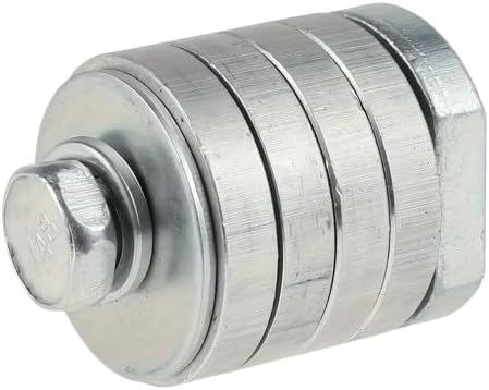 Angle Grinder Milling Machine Conversion Head, M10 Multi-Function Tool Adapter, Metal Material, Manual Operation, Includes Washer and Nut, Suitable for Brick