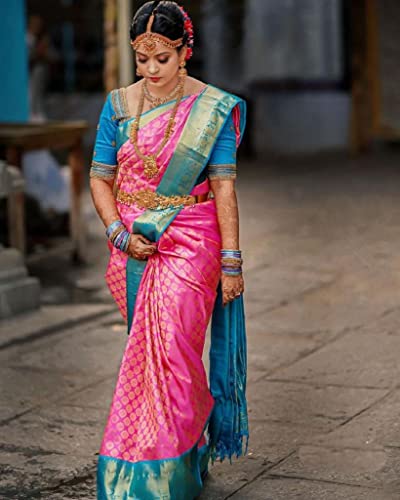 Image of Flosive Women's Banarasi Silk Saree