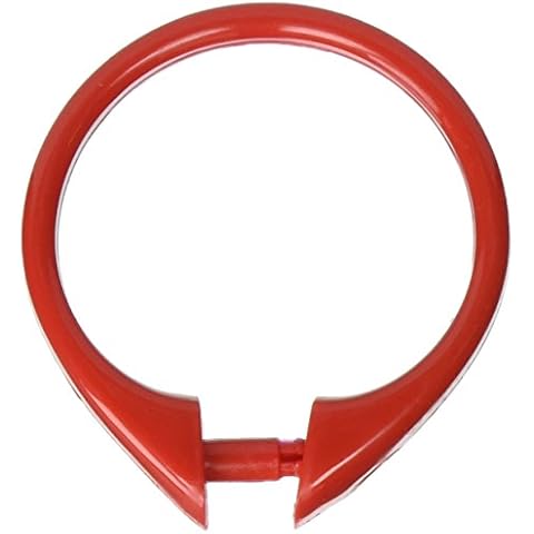 Carnation Home Fashions Plastic Shower Curtain Hooks Cover