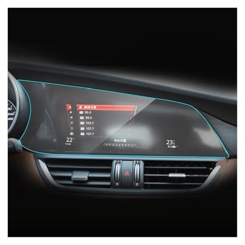 Protection ecran navigation Alfa Romeo Giulia pour preserver le GPS LCD