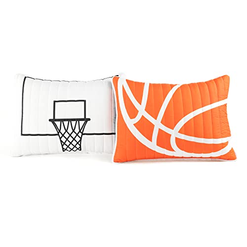 Lush Decor 21T011836 Basketball Game Reversible Oversized 5 Piece Quilt Set thumb #6