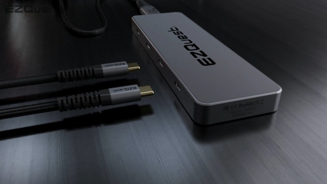Amazon.com: EZQuest USB 4 Hub 8-in-1: Dual 4K 60Hz/8K Display, 7X
