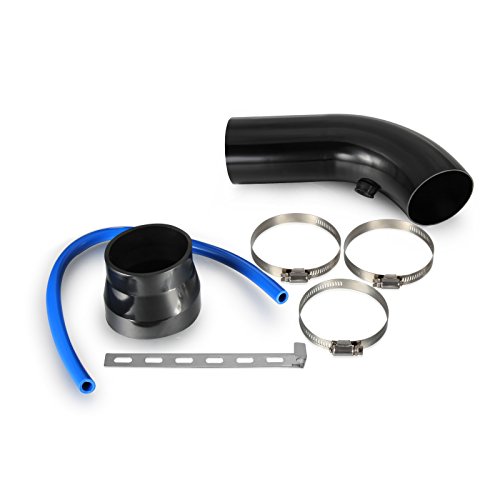 Car Cold Air Intake Filter Alumimum Induction Pipe Hose System Accessories Red E - Foto 7