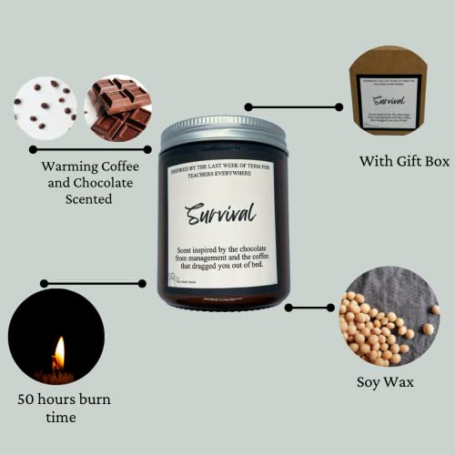 Funny Candle Gift For Teacher, Survival - Image 2