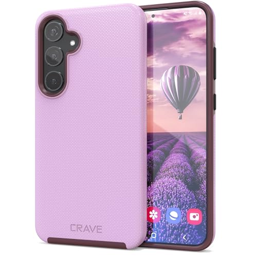 Image of Crave for Samsung Galaxy S24 Plus Case, Shockproof Protection Dual Layer Case for Samsung Galaxy S24 Plus (6.7 inch) - Lilac
