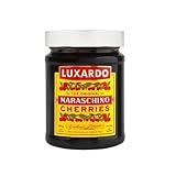 Luxardo The Original Maraschino Cherries | Gourmet Italian Maraschino Cherries | Ideal for Cocktails and Desserts, 400g Jar