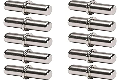 20x Bodenträger Gold 3mm + 5mm - Regal Halter Für Schrank Und Möbel