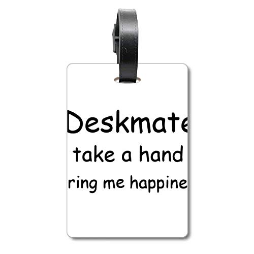 Étiquette de voyage Deskmate Take A Hand bagage et valise