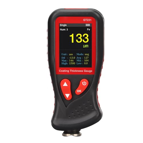 Medidor de Grosor de Pintura WALFRONT con Pantalla HD miniatura 1