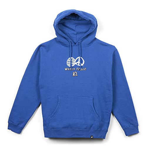 K2 Snow World Peace-Sudadera con Capucha, Azul Real, L Unisex Adulto Cover