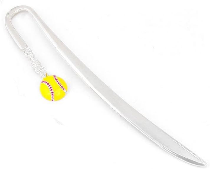 Enamel Softball Bookmark / Letter Opener
