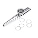 SODIAL(R) Kazoo Aleacion de Aluminio de Metal con 5pcs Regalos de Flauta...