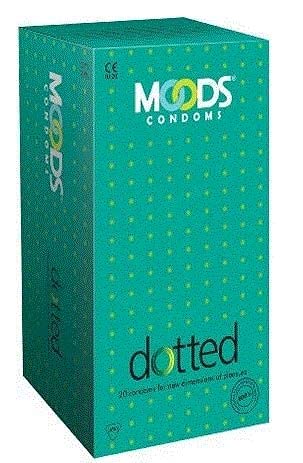 Moods Dotted Condoms pack 5(set of 12=60pcs)[Expiry Date=08/2021]-image-22