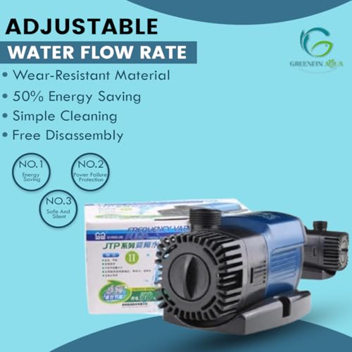 Image of Sunsun Jtp 3800 Frequency Variation Pump Series Energy Saving Pump External Pump Pound - Salt And Fresh Water (Jtp-3800 | 25W | 3800L /H) Greenfinaqua