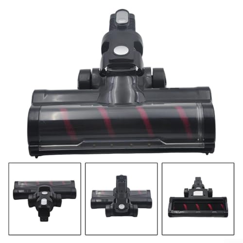 Pumixiy Carpet Brush Assembly with Roller Brush for N5/N5S/N5T/S6/N5PRO and For Moosoo M8PLUS - Hardwood Floor & Deep Cleaning Side Sweep Angle Bend Suction Nozzle - Image 6