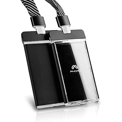 Phomo Aluminum ID Badge Holder/Wallet Cover
