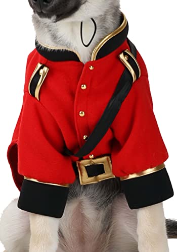 Disfraz para perro Mountie rojo talla M miniatura 4