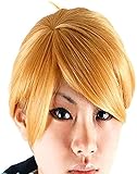 Anime Cosplay Wig, Wig for Fullmetal Alchemist Riza Hawkeye, for Halloween, Party, Carnival,...