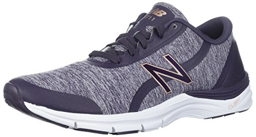 New Balance 711v3 Cush +, Cross Trainer para Mujer, Silbato de Elderberry, 36 EU