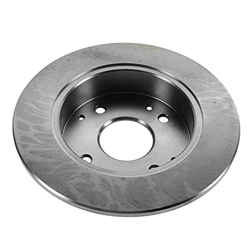 Image of TRQ Rear Brake Pad and Rotor Set Semi Metallic