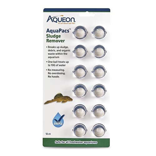 Image of Aqueon AquaPacs Sludge Remover 12 Pack, 10 Gallon