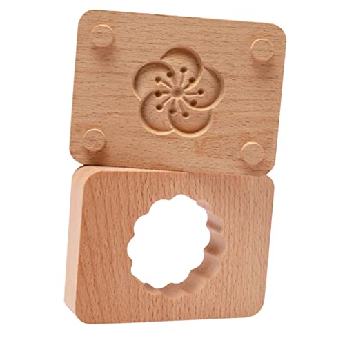 ABOOFAN 1Set Creative Moon Cake Handmade Pastry Tool Dual Baking for DIY Smooth Easy Release Clean for