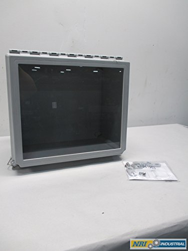 NEW HOFFMAN A14128CHQRFGW 14 IN FIBERGLASS 12 IN 8 IN ENCLOSURE D435281