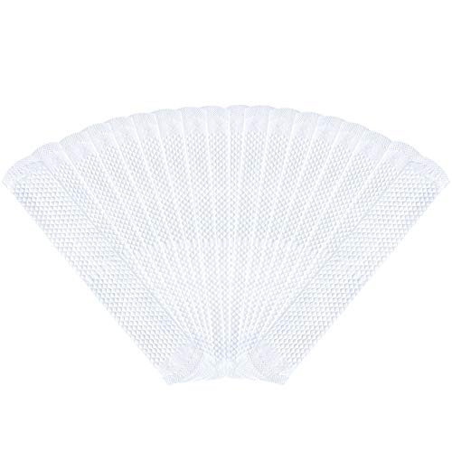 Saiper 24-Pack Disposable Sweat Pads Self-Adhesive Sweat Absorbent Liner Protector for Collar, Sleeve Cuffs, Hat