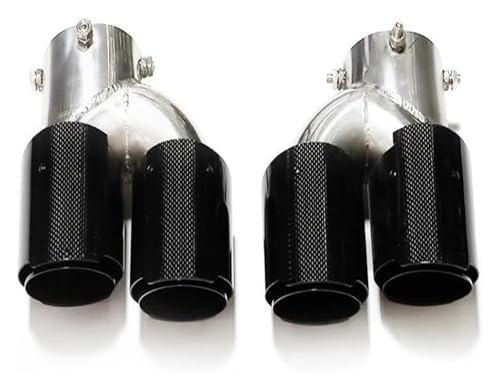 Tubo de escape doble para BMW M440i G22 G23 G26 en fibra de carbono B