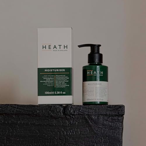 Heath Moisturiser for Men - Fast Acting Face Moisturiser - With Hyaluronic Acid and Soliberine NAT - To Hydrate and Protect Your Skin From Damage - Vegan Friendly - 100 ml - Image 7