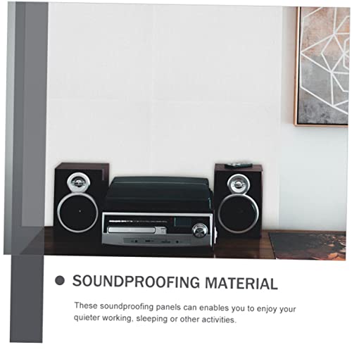 2pcs Paneles Acústicos para Pared Aislantes de Sonido de Fieltro para Estudios, Salas de Juego, Oficinas y Teatros miniatura 3