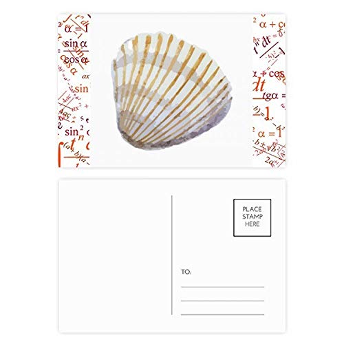 Jeu de cartes postales pétoncle jaune pour décorer vos bureaux et correspondances