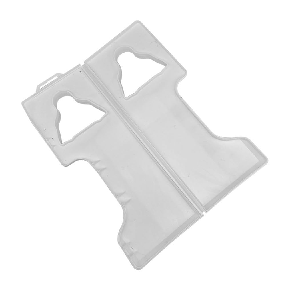 Herramienta de ajuste de tacos de bicicleta, dispositivo de reparación de posicionamiento de autobloqueo para pedales Shimano SPD, medidor de alineación de plástico, color blanco