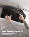 Tolaccea Travel Laptop Backpack, Large Carry on Backpack Flight Approved Convertible Duffle Luggage Bag Daypack Work Business Rucksack Fits 16