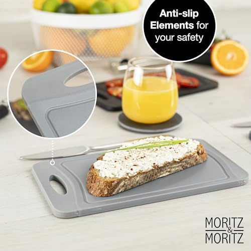 Tagliere In Gres Effetto Marmo Antigraffio | Per Salumi, Formaggi E Pane | Made In Italy | Nero Morquinia - Foto 10