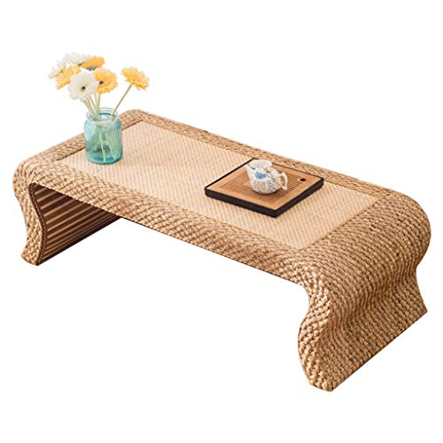 Mesa De Salón Mesa De Té Japonesa Zen Mesa De Balcón Mesa Baja De La Escuela China Mesa For Laptop (Color : Brown, Size : 80X50X38CM)